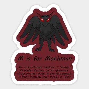 Mothman Sticker